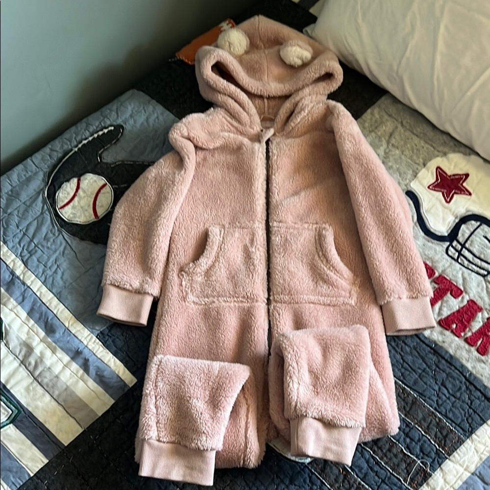 Girls Hanna Andersson marshmallow suit size S